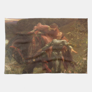 La Belle Dame sans Merci van Sir Frank Dicksee Theedoek