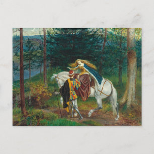 La Belle Dame Sans Merci   Walter Crane Briefkaart