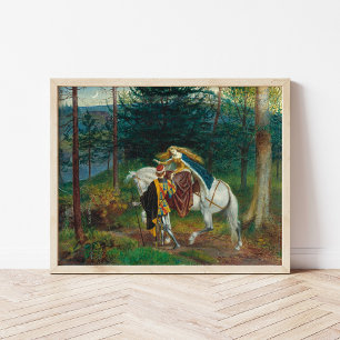 La Belle Dame Sans Merci Walter Crane Poster