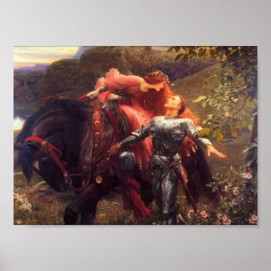 La Belle Damme Sans Merci print (Voorkant)