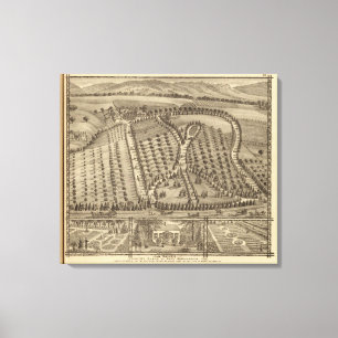 La Belle, de plaats van Thos Hornbrook Canvas Afdruk