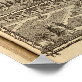 La Belle, de plaats van Thos Hornbrook Poster (Hoek)