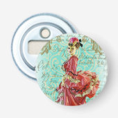 La Belle Epoque - Button Bottle Opener (Voorkant)