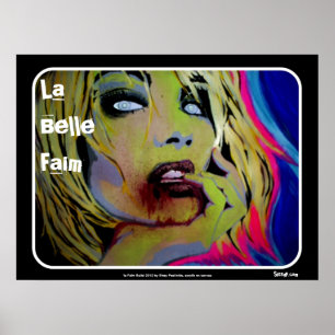 "La Belle Faim" Poster Zombie