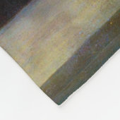 La Belle Ferronniere, Leonardo da Vinci Fleece Deken (Hoek)