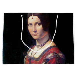 La Belle Ferronniere, Leonardo da Vinci Groot Cadeauzakje