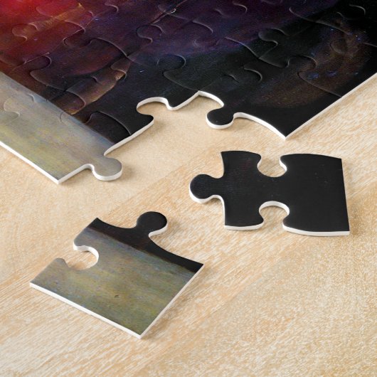 La Belle Ferronniere, Leonardo da Vinci Legpuzzel (Zijkant)