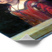 La Belle Ferronniere, Leonardo da Vinci Poster (Hoek)