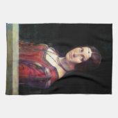 La Belle Ferronniere, Leonardo da Vinci Theedoek (Horizontaal)