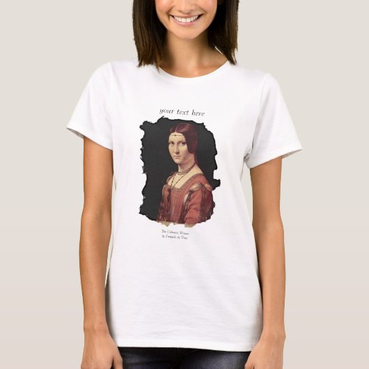 La belle ferronnière t-shirt (Voorkant)