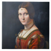 La Belle Ferronniere Tegeltje (Voorkant)