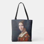 La Belle Ferronniere Tote Bag (Achterkant)