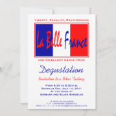 La Belle France - Uitnodiging voor een Franse them (Achterkant)