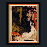 "La Belle Helene" 1922 Art Deco 16 x 20 Poster<br><div class="desc">George Barbier,  La Belle Helene,  1922</div>