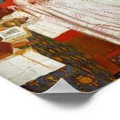 La Belle Iseult | Queen Guenevere, William Morris Poster (Hoek)