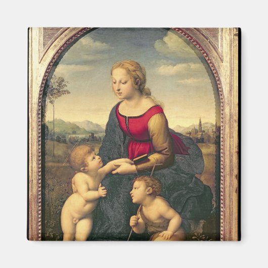 La Belle Jardiniere, 1507 Magneet (Voorkant)