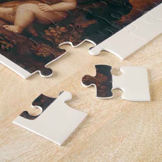 La Belle Jardinière door Rapahel Legpuzzel (Zijkant)