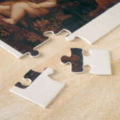 La Belle Jardinière van Rapahel Legpuzzel (Zijkant)