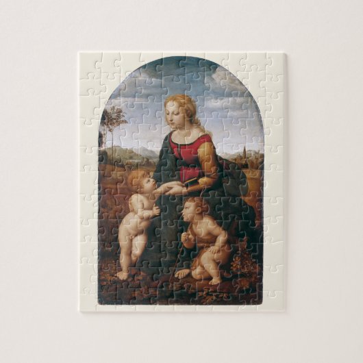 La Belle Jardinière van Rapahel Legpuzzel (Verticaal)