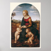 La Belle Jardinière van Rapahel Poster (Voorkant)