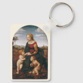 La Belle Jardinière van Rapahel Sleutelhanger (Achterkant)