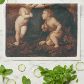 La Belle Jardinière van Rapahel Theedoek (Gevouwen)
