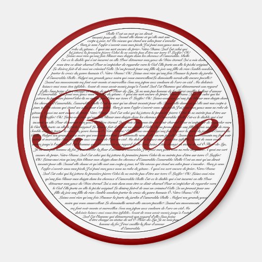 La Belle Magnet (Voorkant)