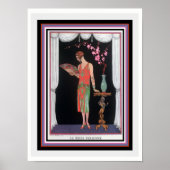 "La Belle Personne" Deco Afdruk van Barbier 12 x 1 Poster (Voorkant)