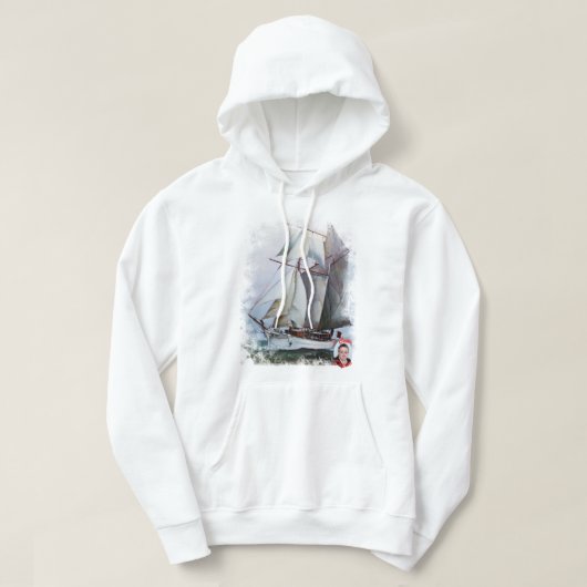 La Belle Poule Hoodie (Design voorkant)