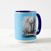 La Belle Poule Mok (Voorkant rechts)