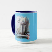 La Belle Poule Mok (Voorkant links)