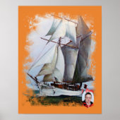 La Belle Poule Poster (Voorkant)