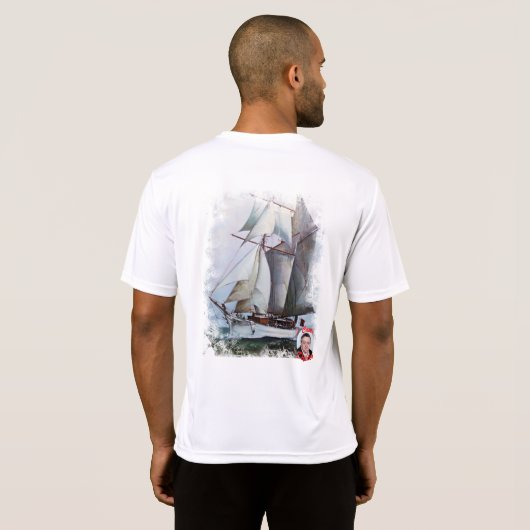 La Belle Poule T-shirt (Achterkant volledig)