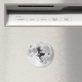 La belle sorcière devant la lune magneet (Insitu (Vaatwasser))