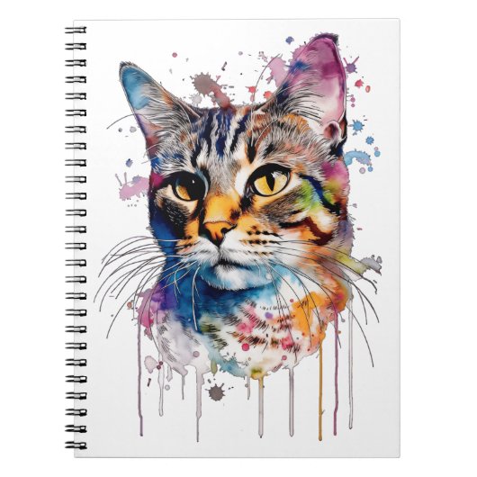 La belleza felina notitieboek (Voorkant)