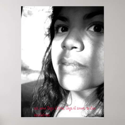 La Belleza Poster (Voorkant)