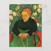 La Berceuse (Augustine Roulin) door Vincent van Go Briefkaart (Voorkant)