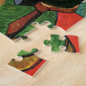 La Berceuse (Augustine Roulin) door Vincent van Go Legpuzzel (Zijkant)