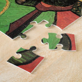 La Berceuse (Augustine Roulin) door Vincent van Go Legpuzzel (Zijkant)