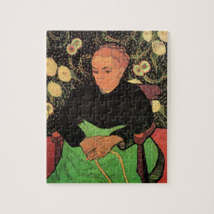 La Berceuse (Augustine Roulin) door Vincent van Go Legpuzzel