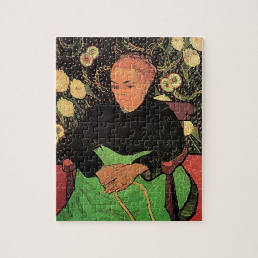 La Berceuse (Augustine Roulin) door Vincent van Go Legpuzzel (Verticaal)