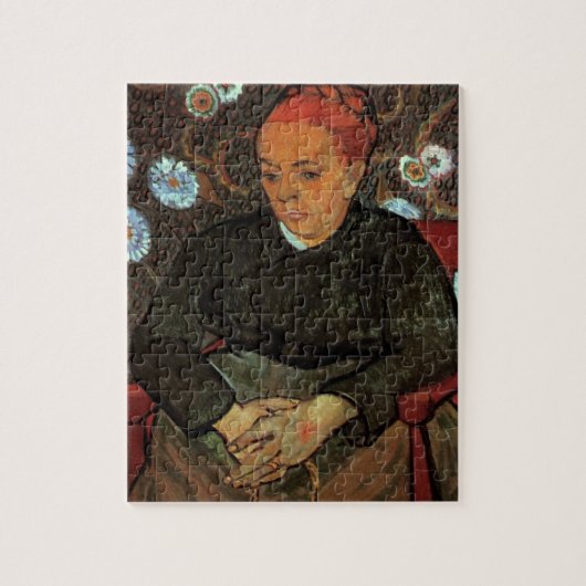 La Berceuse (Augustine Roulin) door Vincent van Go Legpuzzel (Verticaal)