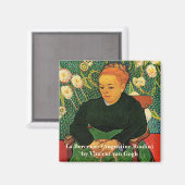 La Berceuse (Augustine Roulin) door Vincent van Go Magneet (Voorkant / Achterkant)