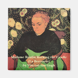 La Berceuse (Augustine Roulin) door Vincent van Go Magneet