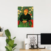 La Berceuse (Augustine Roulin) door Vincent van Go Poster (Thuiskantoor)