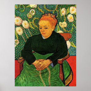 La Berceuse (Augustine Roulin) door Vincent van Go Poster