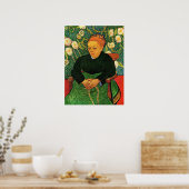 La Berceuse (Augustine Roulin) door Vincent van Go Poster (Keuken)