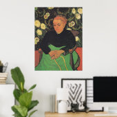 La Berceuse (Augustine Roulin) door Vincent Van Go Poster (Thuiskantoor)