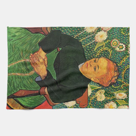 La Berceuse (Augustine Roulin) door Vincent van Go Theedoek (Horizontaal)