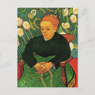La Berceuse Augustine Roulin door Vincent van Gogh Briefkaart